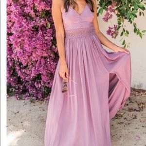 Purple Maxi dress
